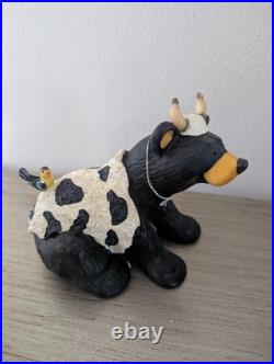 Bearfoots Jeff Fleming Black Bear Figurines #50479 Beartivity III Nativity Resin