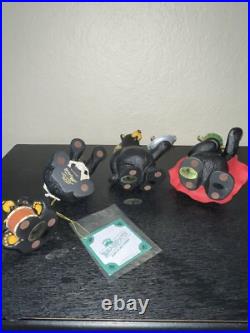 Bearfoots Jeff Fleming Black Bear Figurines #50479 Beartivity III Nativity Resin