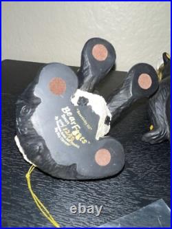 Bearfoots Jeff Fleming Black Bear Figurines #50479 Beartivity III Nativity Resin