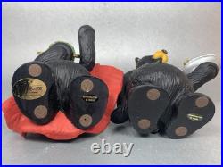Bearfoots Jeff Fleming Black Bear Figurines Beartivity III Nativity Resin