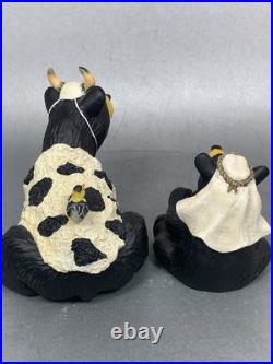 Bearfoots Jeff Fleming Black Bear Figurines Beartivity III Nativity Resin