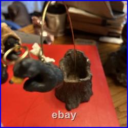 Bearfoots Nativity Set 10 pc Set Jeff Fleming Christmas Resin Bears