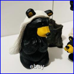 Bearfoots Nativity Set Jeff Fleming Big Sky Carvers 13 Pc Bears