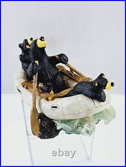 Bearfoots River Rafters Figurine By Jeff Fleming Big Sky Carvers