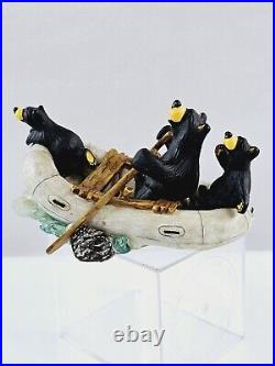 Bearfoots River Rafters Figurine By Jeff Fleming Big Sky Carvers