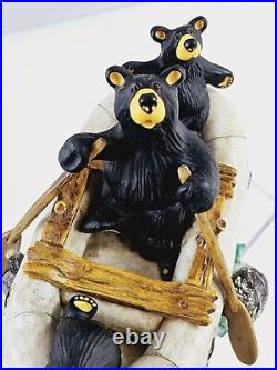 Bearfoots River Rafters Figurine By Jeff Fleming Big Sky Carvers