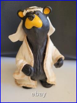 Bearfoots Set Of 5 Small Bears By Jeff Fleming Big Sky Carvers