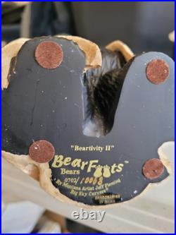Bearfoots Set Of 5 Small Bears By Jeff Fleming Big Sky Carvers