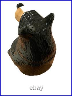 Bearfoots Tabletop Cookie Jar Jeff Fleming Big Sky Carvers