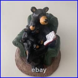 Bearfoots The Best Story Figurine By Jeff Fleming Big Sky Carvers Retired Rare