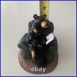 Bearfoots The Best Story Figurine By Jeff Fleming Big Sky Carvers Retired Rare