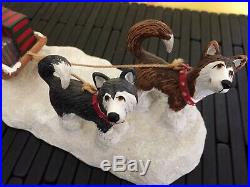 Bearfoots Yukon Christmas Figurine Jeff Fleming Big Sky Carvers #B5070004