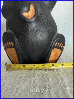 Bearfoots by Jeff Fleming Big Sky Carvers 14 Waving Black Bear Figurine Statue