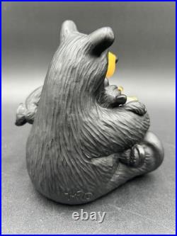 Bearfoots by Jeff Fleming Black Bear Figurine Bedtime Story Big Sky Carvers Rare