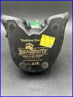 Bearfoots by Jeff Fleming Black Bear Figurine Bedtime Story Big Sky Carvers Rare
