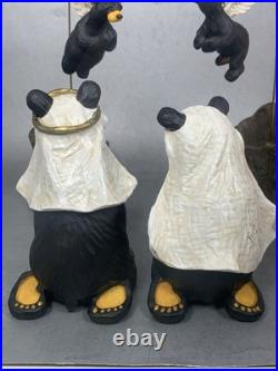 Beartivity Bear Christmas Nativity Scene Bearfoots Big Sky Carvers Jeff Fleming
