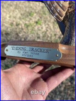 Beautiful Big Sky Carvers Wood Owl Evening Tracker By Ken White Limited 411/1250