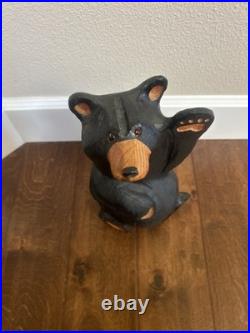 Big Sky Bear (Mikey) Jeff Fleming Big Sky Carvers Black Bear Waving 13