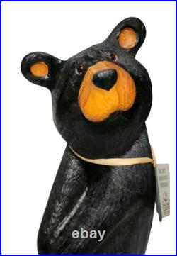Big Sky Bears Bear 20 Arnold Golfer Hand Carved Wood Artist Jeff Fleming Golf