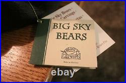 Big Sky Bears Logan Big Sky Carvers Solid Western Pine Crafted In Montana