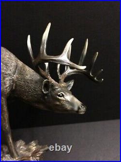 Big Sky Carver Bradford Williams Whitetail Deer Buck Antler Figurine Sculpture