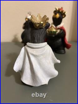 Big Sky Carver Jeff Fleming's Bearfoots Beartivity Nativity 3 Wisemen