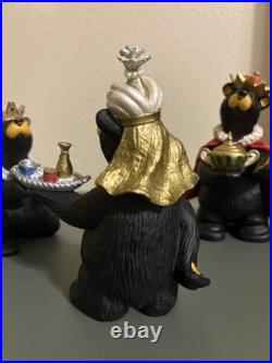 Big Sky Carver Jeff Fleming's Bearfoots Beartivity Nativity 3 Wisemen