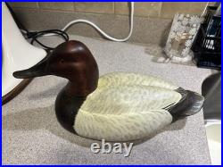 Big Sky Carver Kissy Dunham Canvasback Decoy Signed and Numbered Limited Ed