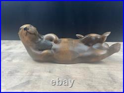 Big Sky Carver Sea Otter 13 Master's Edition Hand Carved #70/1256 The Baykeeper