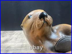 Big Sky Carver Sea Otter 13 Master's Edition Hand Carved #70/1256 The Baykeeper