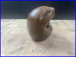 Big Sky Carver Sea Otter 13 Master's Edition Hand Carved #70/1256 The Baykeeper