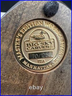 Big Sky Carver Sea Otter 13 Master's Edition Hand Carved #70/1256 The Baykeeper