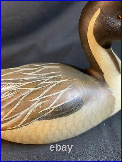 Big Sky Carver's Manhattan Montana Signed Pintail Carved Duck Decoy C. J. Olson