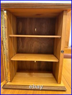 Big Sky Carver's Wooden Trout Cabinet, Fly Fishing Carved Wood Panel