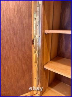 Big Sky Carver's Wooden Trout Cabinet, Fly Fishing Carved Wood Panel