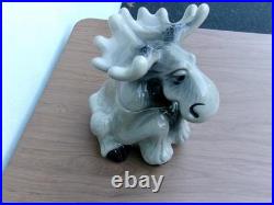 Big Sky Carvers 12 Moose Cookie Jar Bearfoots Tabletop Phyllis Driscoll Exc