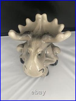 Big Sky Carvers 12 Moose Cookie Jar Bearfoots Tabletop Phyllis Driscoll Exc