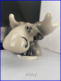 Big Sky Carvers 12 Moose Cookie Jar Bearfoots Tabletop Phyllis Driscoll Exc