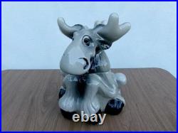 Big Sky Carvers 12 Moose Cookie Jar Bearfoots Tabletop Phyllis Driscoll Exc