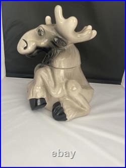 Big Sky Carvers 12 Moose Cookie Jar Bearfoots Tabletop Phyllis Driscoll Exc