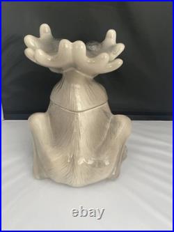 Big Sky Carvers 12 Moose Cookie Jar Bearfoots Tabletop Phyllis Driscoll Exc