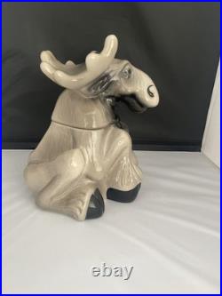 Big Sky Carvers 12 Moose Cookie Jar Bearfoots Tabletop Phyllis Driscoll Exc