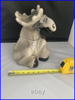 Big Sky Carvers 12 Moose Cookie Jar Bearfoots Tabletop Phyllis Driscoll Exc