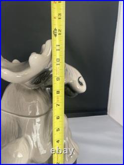 Big Sky Carvers 12 Moose Cookie Jar Bearfoots Tabletop Phyllis Driscoll Exc