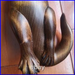 Big Sky Carvers 12 Wood Carved Otter Master's Edition, Bozeman, Mt 540/1250