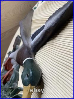 Big Sky Carvers 17 Mallard Duck Welcome To Our Home Wood Wall Plaque Decor