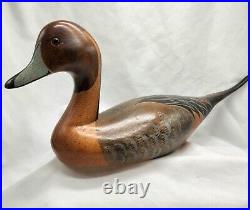Big Sky Carvers 1980s Era Pintail Duck Decoy Hand Carved Painted Wood 18 Large