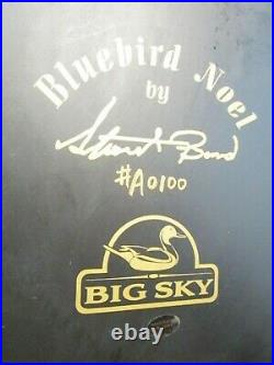 Big Sky Carvers 20 Bluebird Noel Signed By Stuart Bond & Numbered A0100-EUC