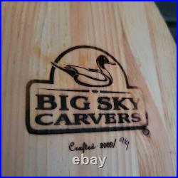 Big Sky Carvers 2003 Canadian Goose Carved Decoy