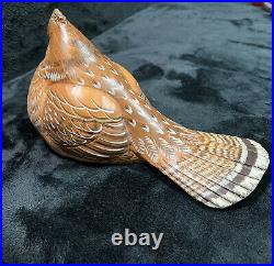 Big Sky Carvers 2006 Ruffed Grouse #10 Of 12 Decoy Signed Hand Painted VERY RARE